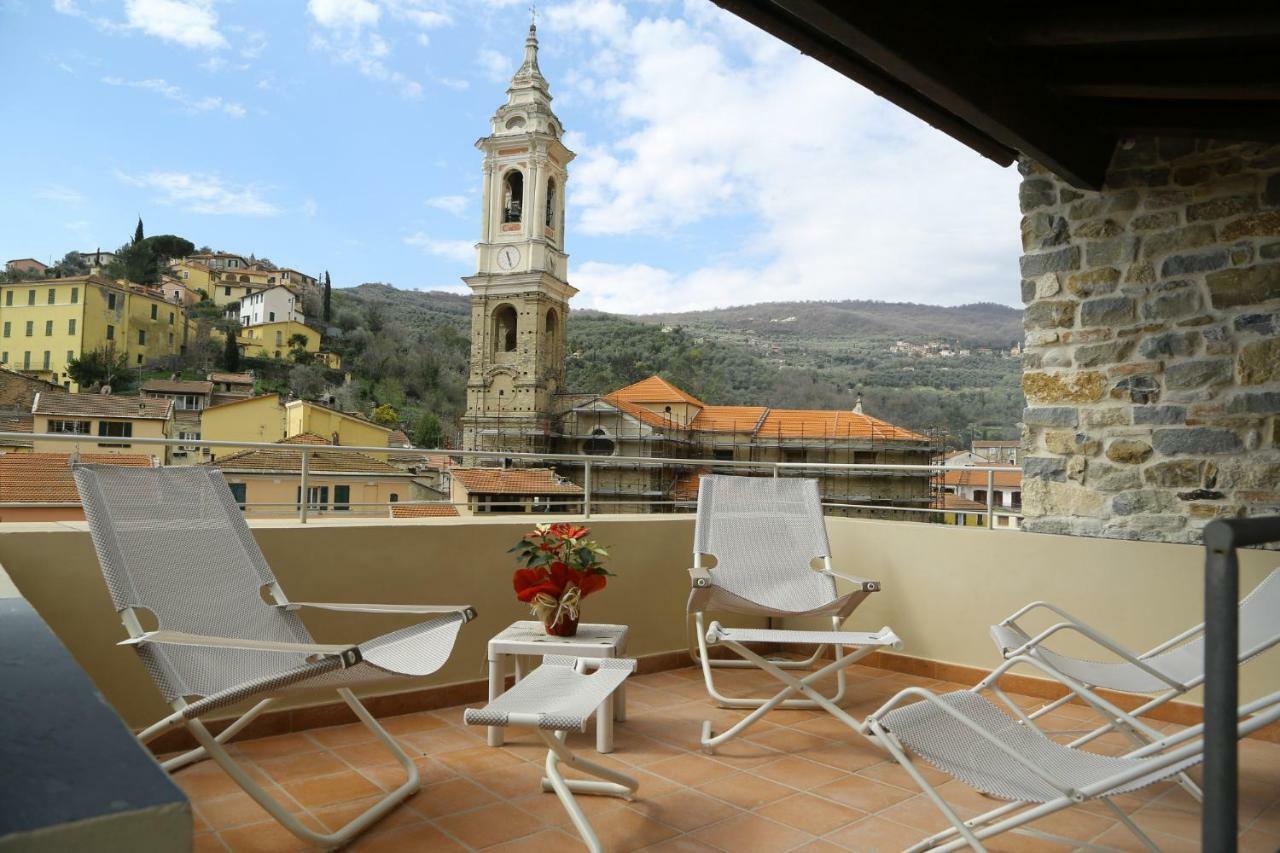 Casa Francesca Torre Saracena Lejlighed Dolcedo Eksteriør billede