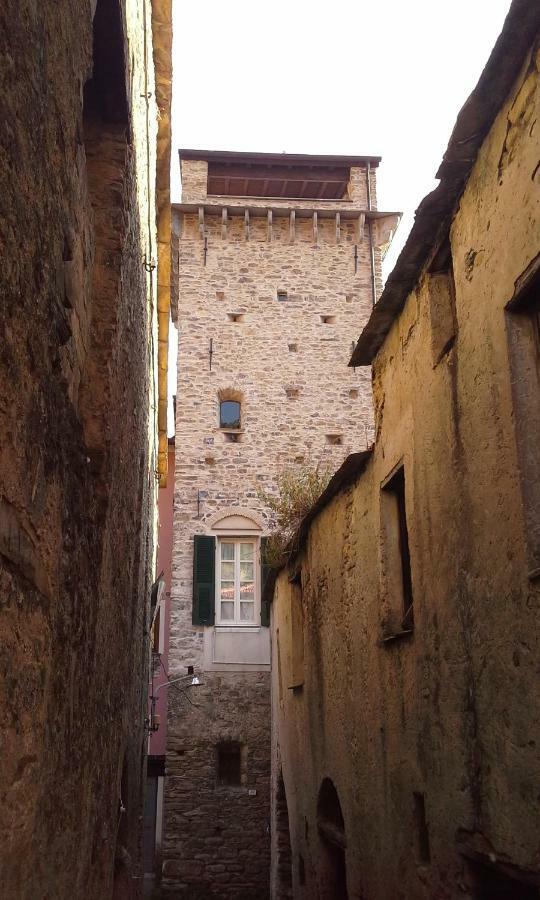 Casa Francesca Torre Saracena Lejlighed Dolcedo Eksteriør billede