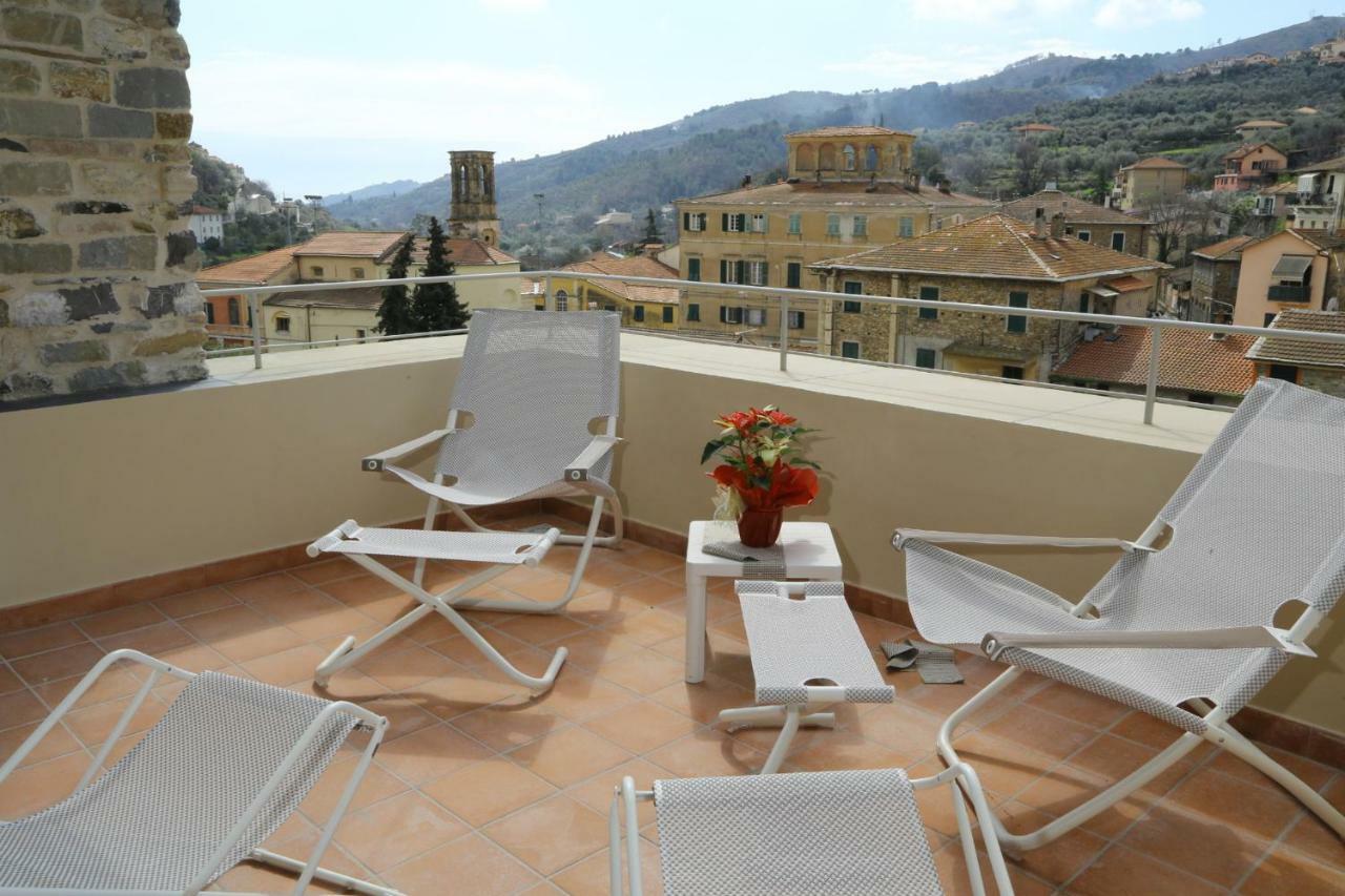 Casa Francesca Torre Saracena Lejlighed Dolcedo Eksteriør billede